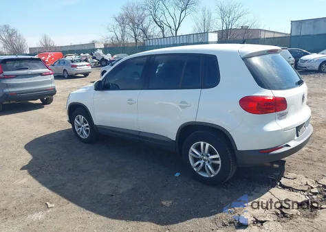 2014 Volkswagen Tiguan S from USA, damaged, VIN WVGBV3AX9EW614973